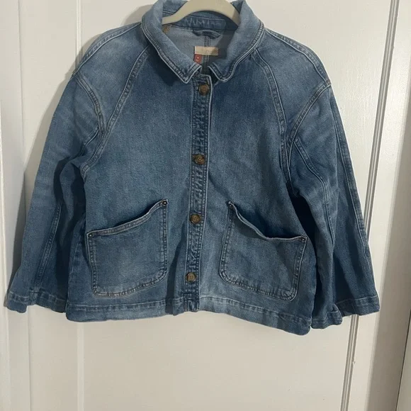 Pilcro Women’s Blue Denim Jacket - Picture 1 of 8